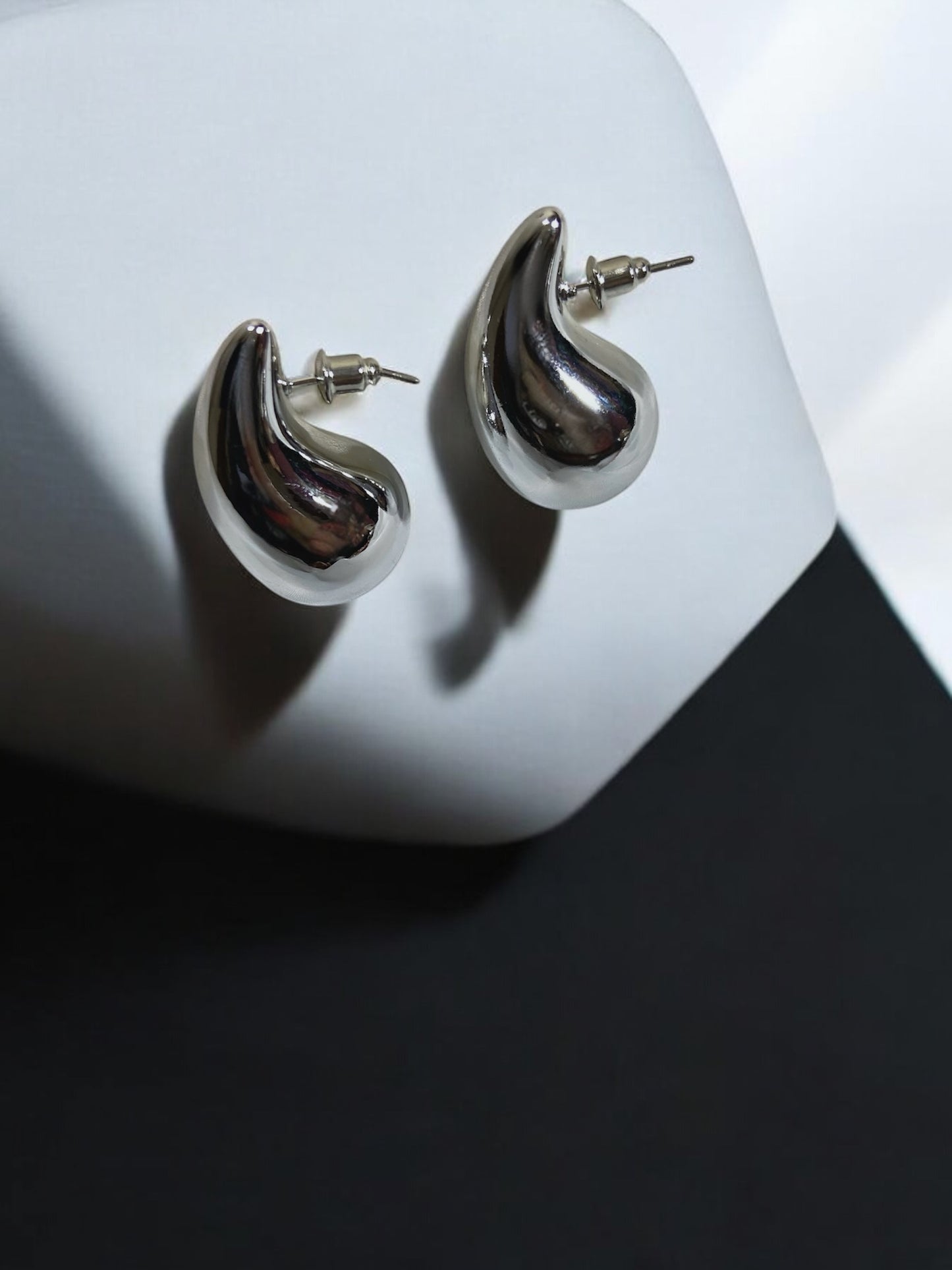 Fluid Sculptural Stud Earrings