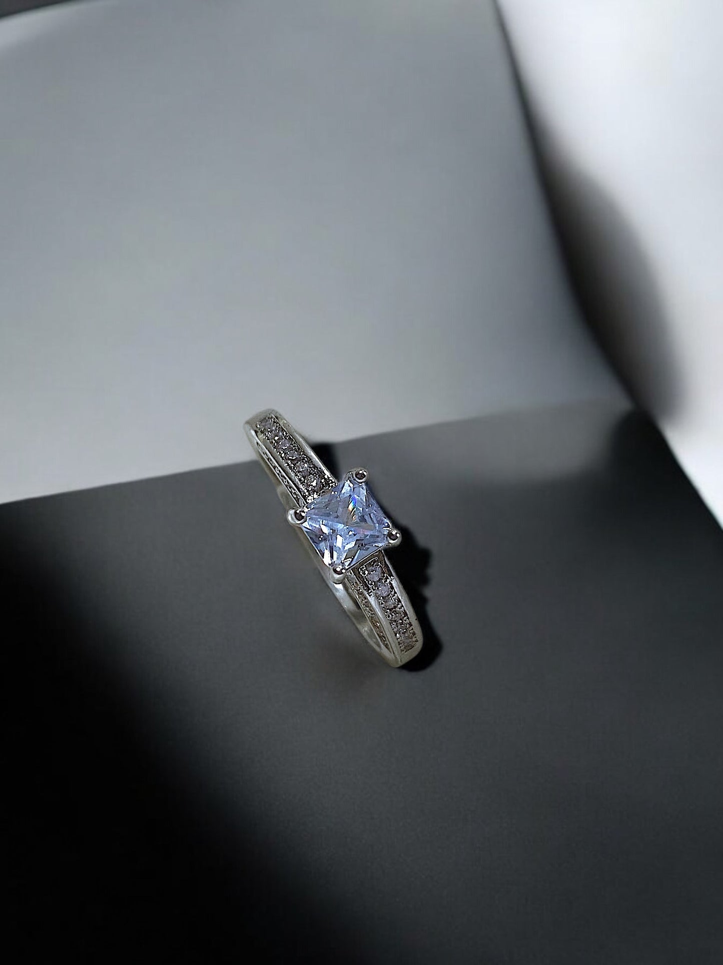 Timeless Solitaire Adjustable Ring
