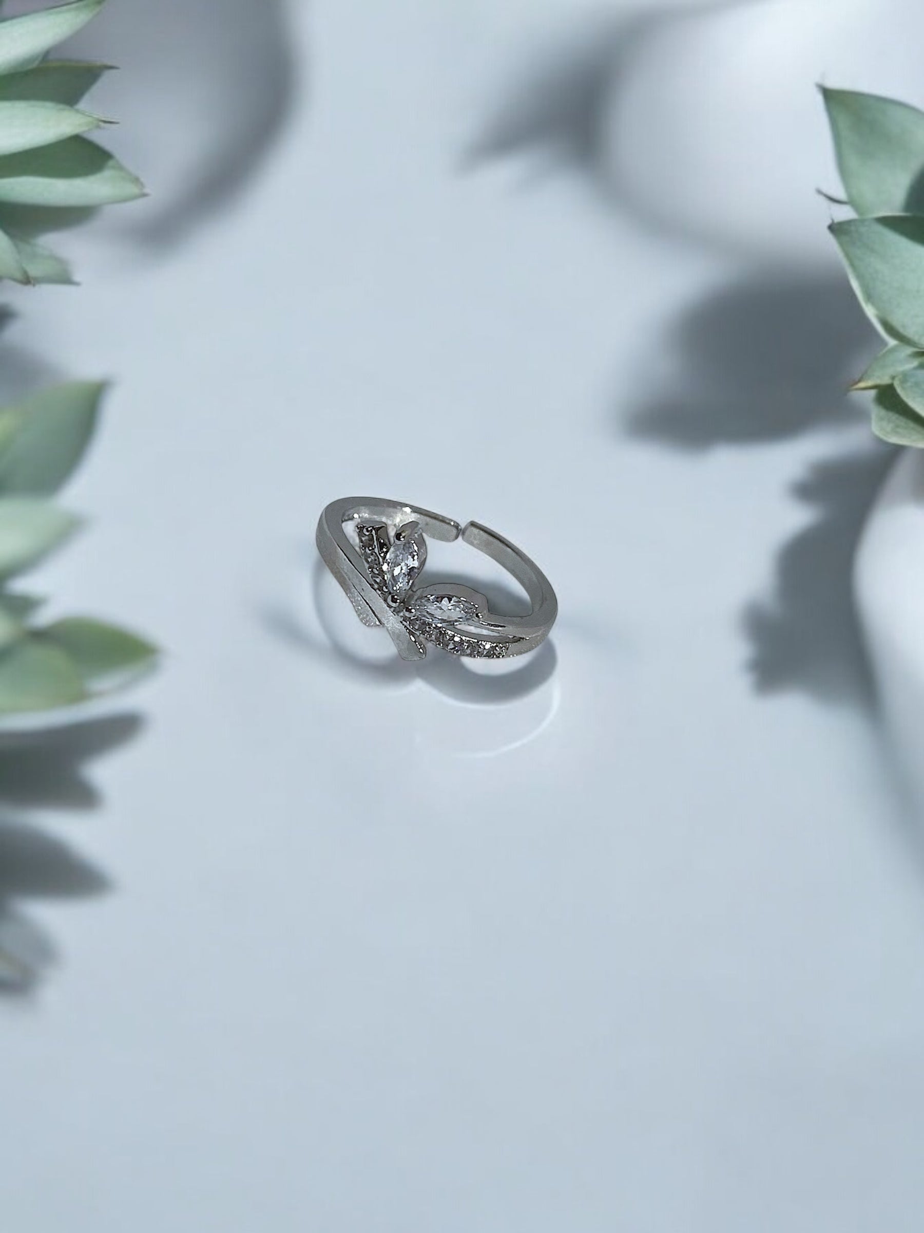 Celestial Spark Adjustable Ring
