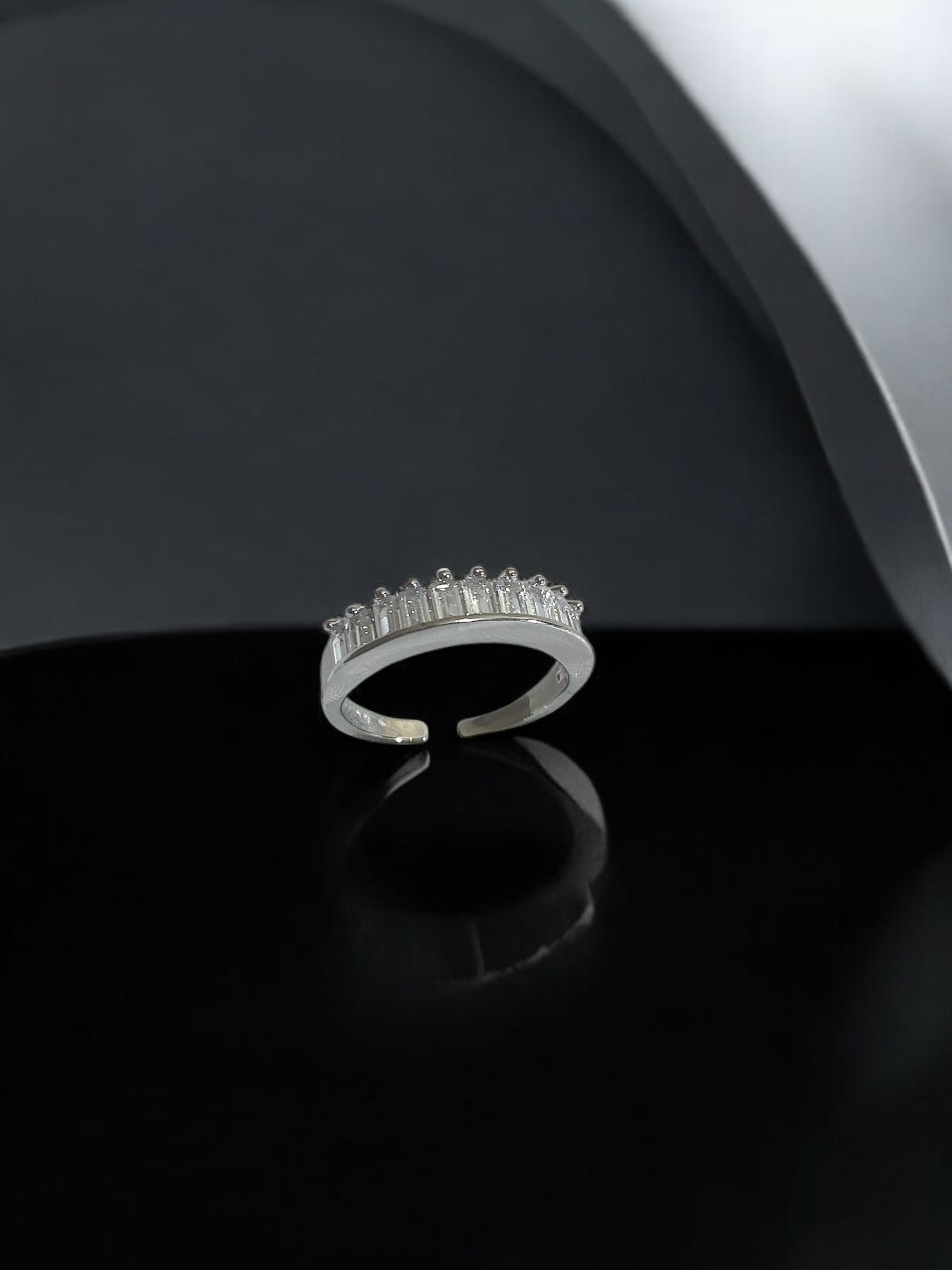 Celestial Silver Adjustable Ring
