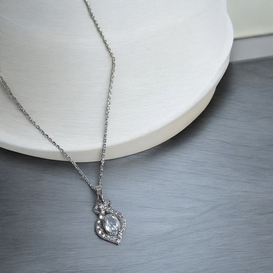 Majestic Ice Pendant Necklace