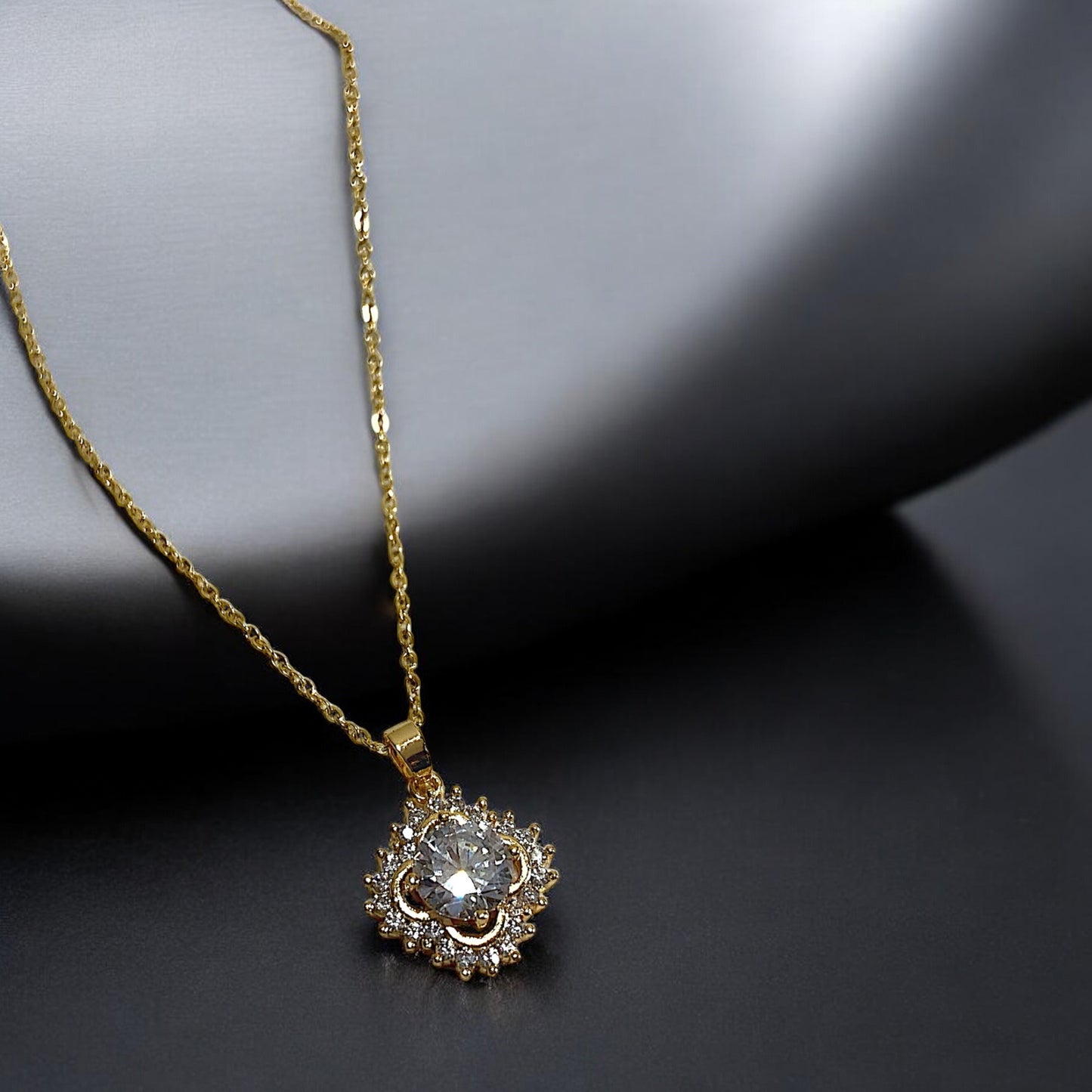 Radiant Royal Gold Necklace