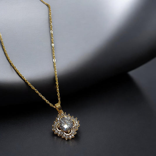 Radiant Royal Gold Necklace