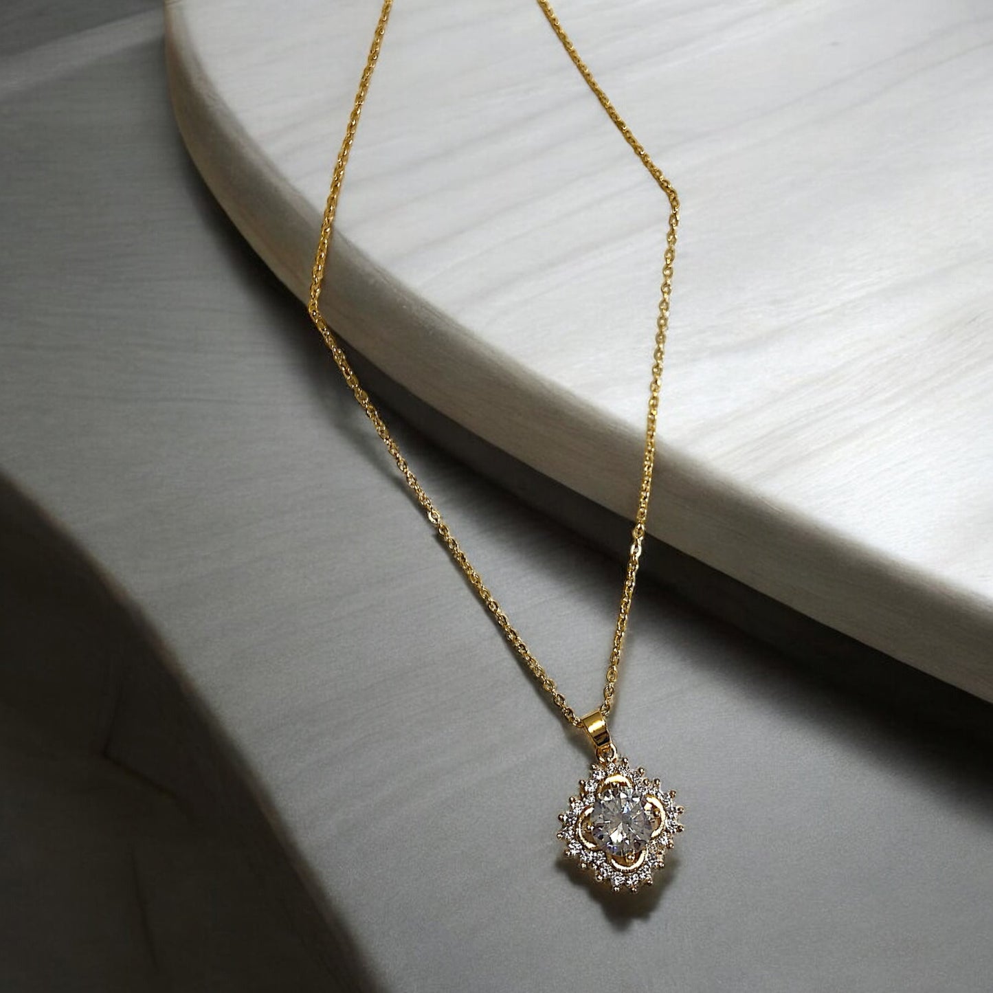 Radiant Royal Gold Necklace