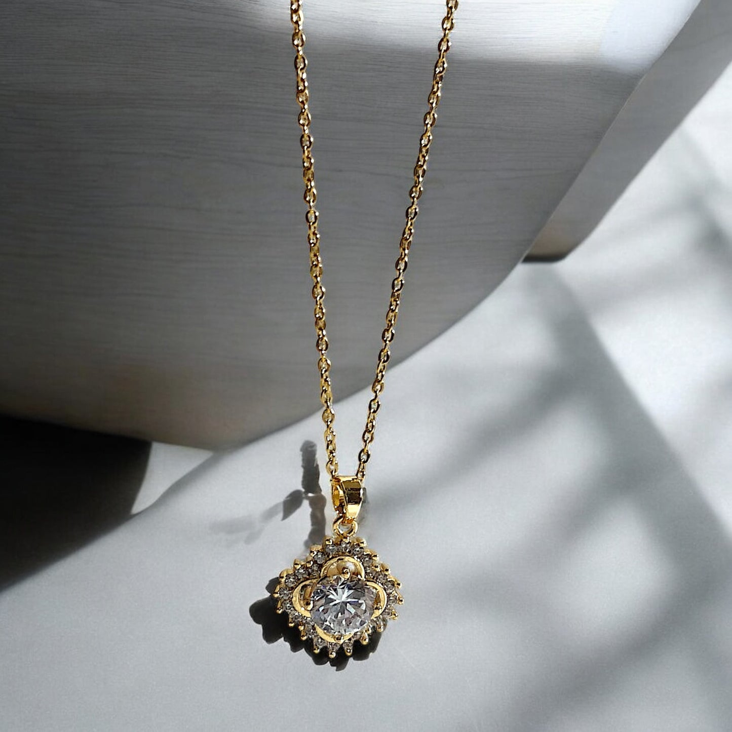Radiant Royal Gold Necklace